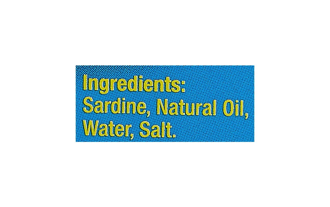 Golden Prize Sardine in Natural Oil    Tin  200 grams